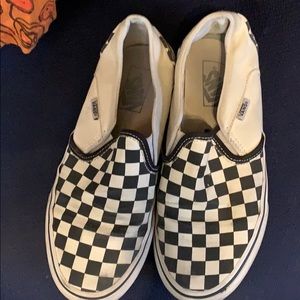 checkered vans